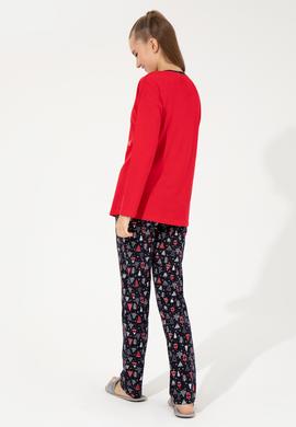 Kadın Kırmızı Pijama Takımı - 50264798007