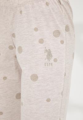 Kadın Bej Melanj Pijama Takımı - 50264799003