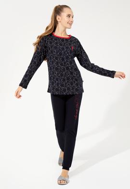 Kadın Lacivert Pijama Takımı - 50264802006