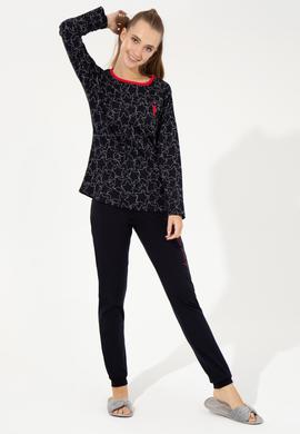 Kadın Lacivert Pijama Takımı - 50264802006