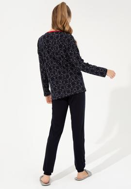 Kadın Lacivert Pijama Takımı - 50264802006