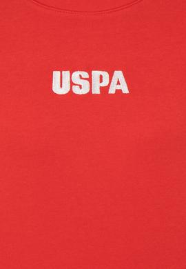 Kadın Kırmızı Bisiklet Yaka Basic Sweatshirt - 50261236020