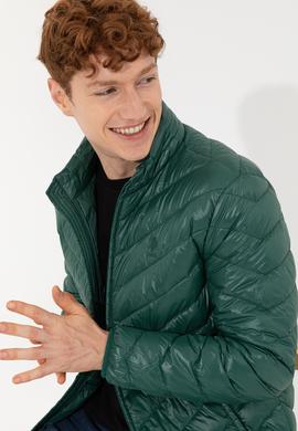 Erkek Yeşil Mont - 50254389063