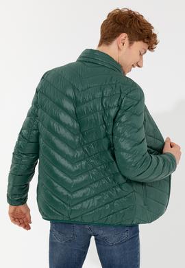Erkek Yeşil Mont - 50254389063
