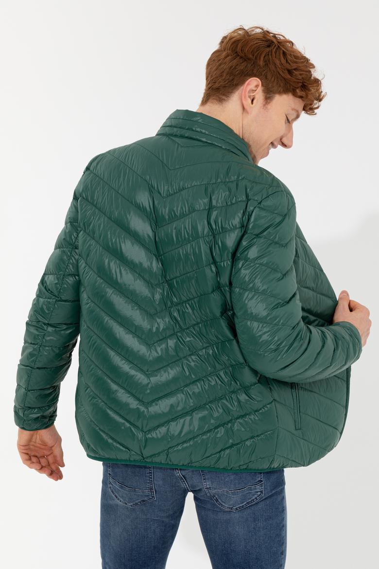 Erkek Yeşil Mont - 50254389063