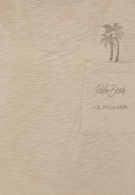 Kadın Haki Bisiklet Yaka Oversize Tişört - 50248424019