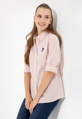 Kadın Turuncu Uzun Kollu Gömlek - 50251858020