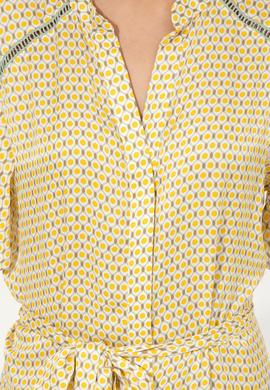 Kadın Safran Dokuma Elbise - 50246442012