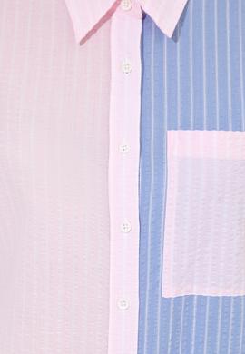 Kadın Mavi Uzun Kollu Gömlek - 50246566005