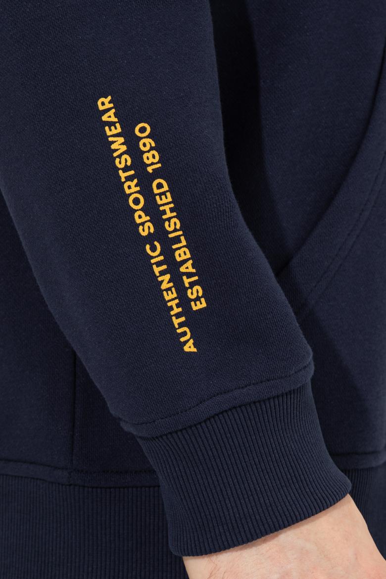 Erkek Lacivert Kapüşonlu Sweatshirt - 50257190011