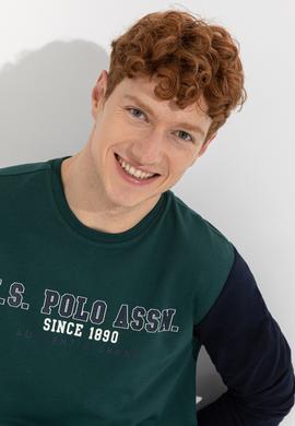 Erkek Yeşil Sweatshirt - 50257174029