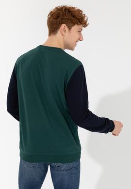 Erkek Yeşil Sweatshirt - 50257174029