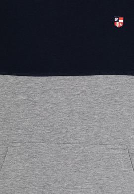 Erkek Lacivert Kapüşonlu Sweatshirt - 50257169009