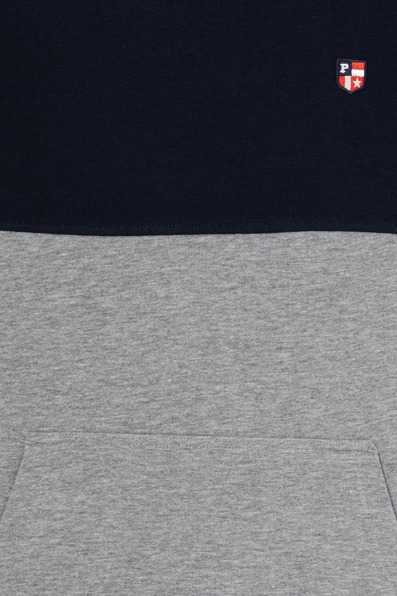 Erkek Lacivert Kapüşonlu Sweatshirt - 50257169009