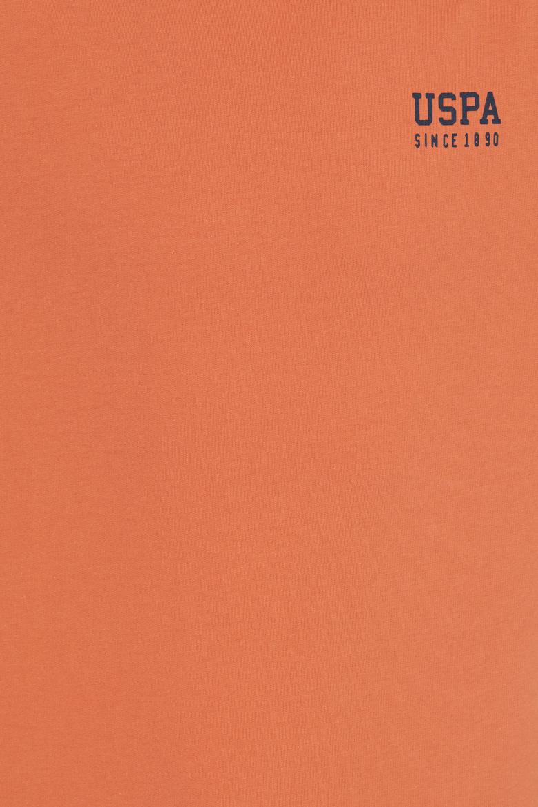 Erkek Kiremit Bisiklet Yaka Sweatshirt Basic - 50257281119