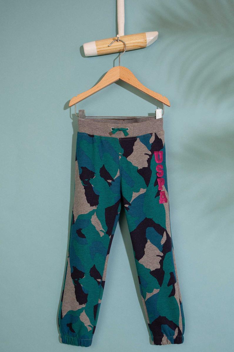 Çocuk Yeşil Eşofman Altı