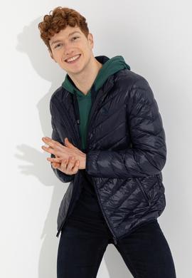 Erkek Lacivert Mont - 50254389003