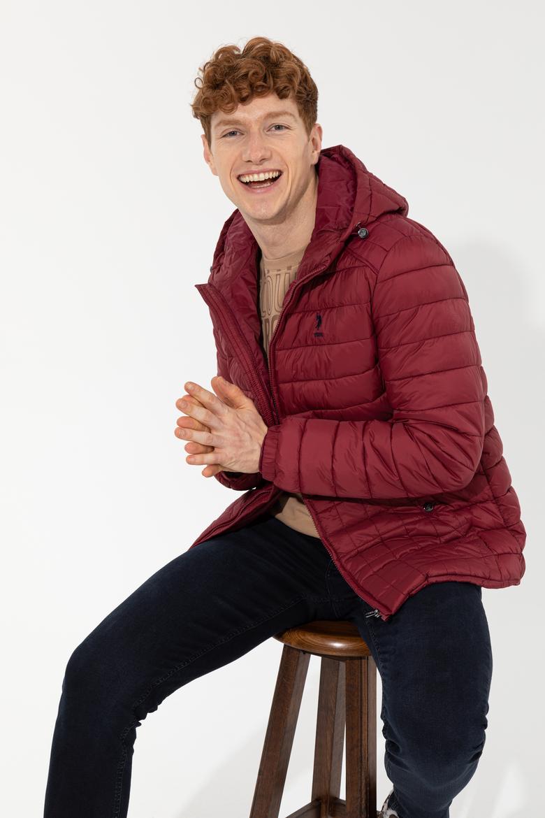 Erkek Vişne Mont - 50252692033