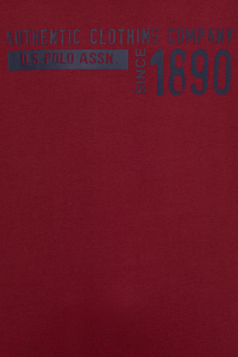 Erkek Vişne Bisiklet Yaka Sweatshirt - 50257196006