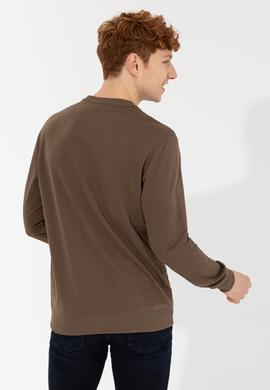 Erkek Coconut Bisiklet Yaka Basic Sweatshirt - 50257281081