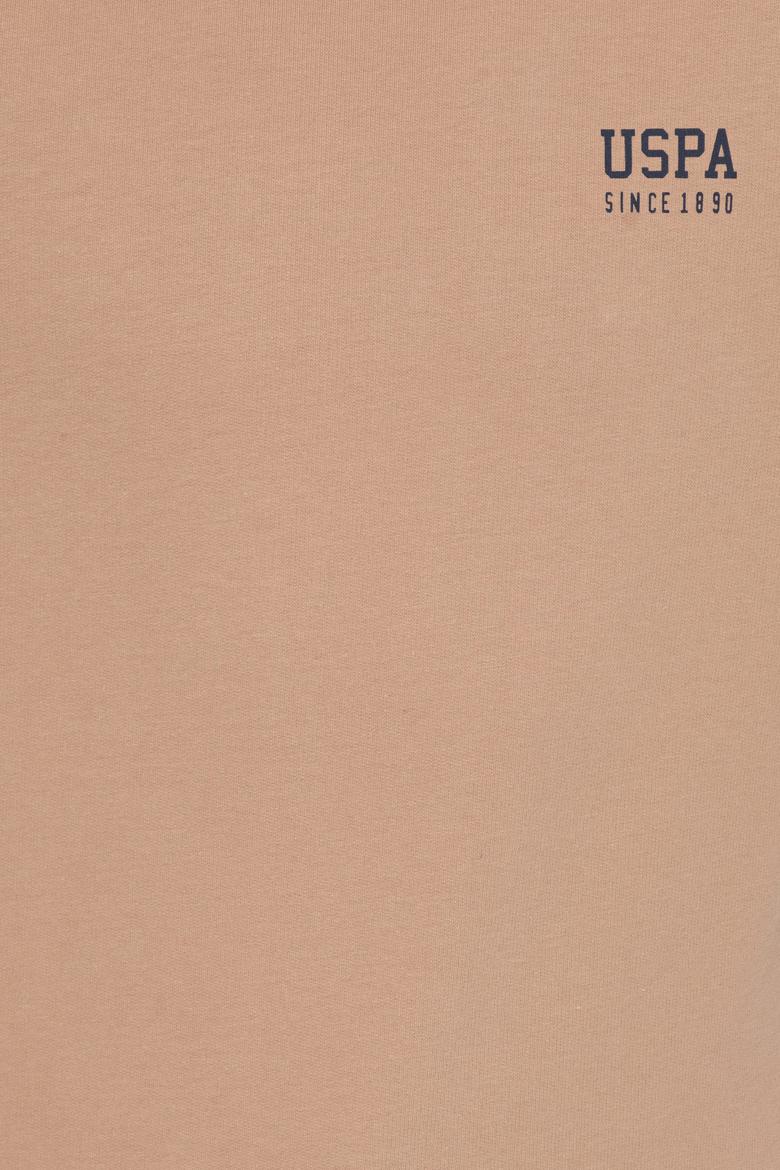 Erkek Camel Basic Sweatshirt - 50257281099