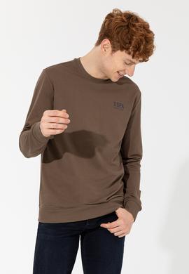 Erkek Coconut Bisiklet Yaka Basic Sweatshirt - 50257281081