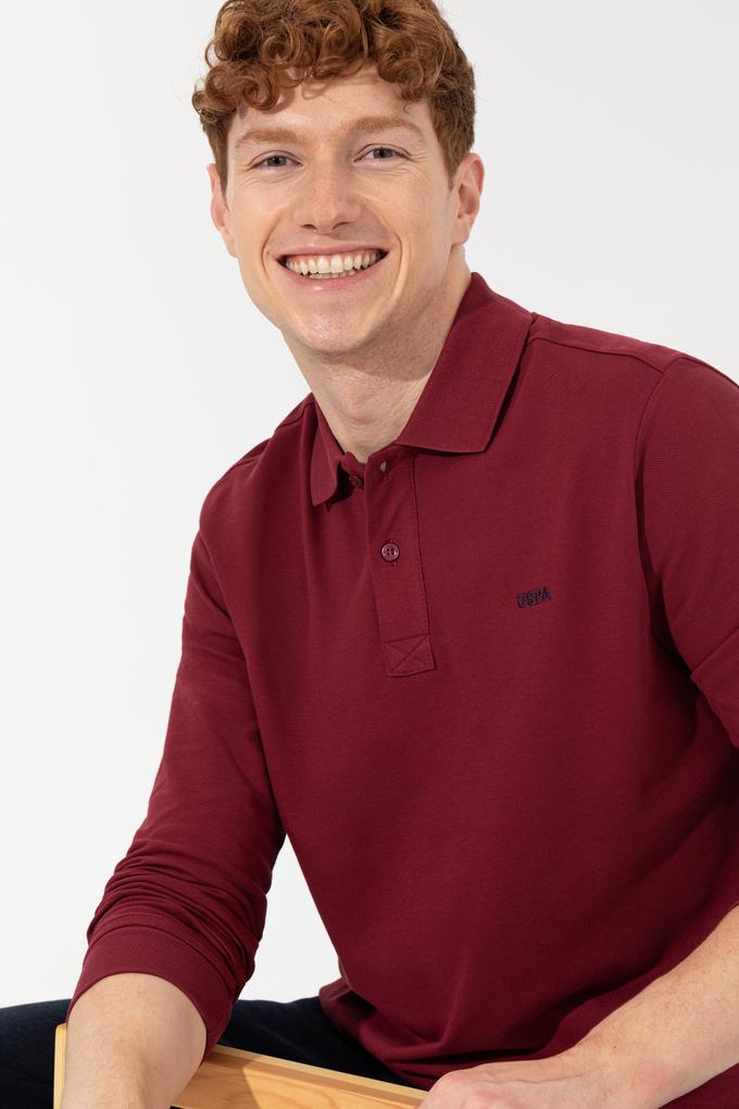 Erkek Vİşne Basic Sweatshirt