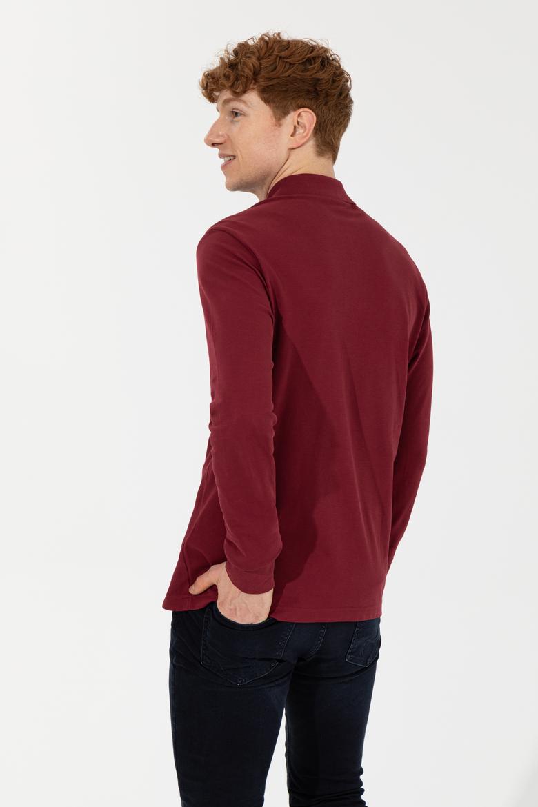 Erkek Vİşne Basic Sweatshirt - 50257229021