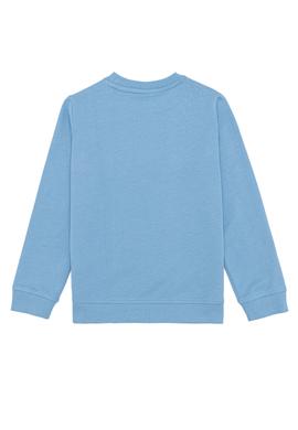 Çocuk Mavi Sweatshirt Basic - 50260644086