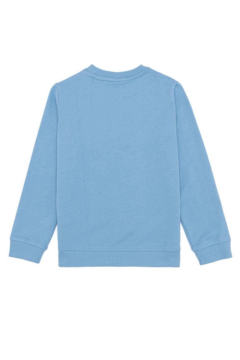 Çocuk Mavi Sweatshirt Basic - 50260644086