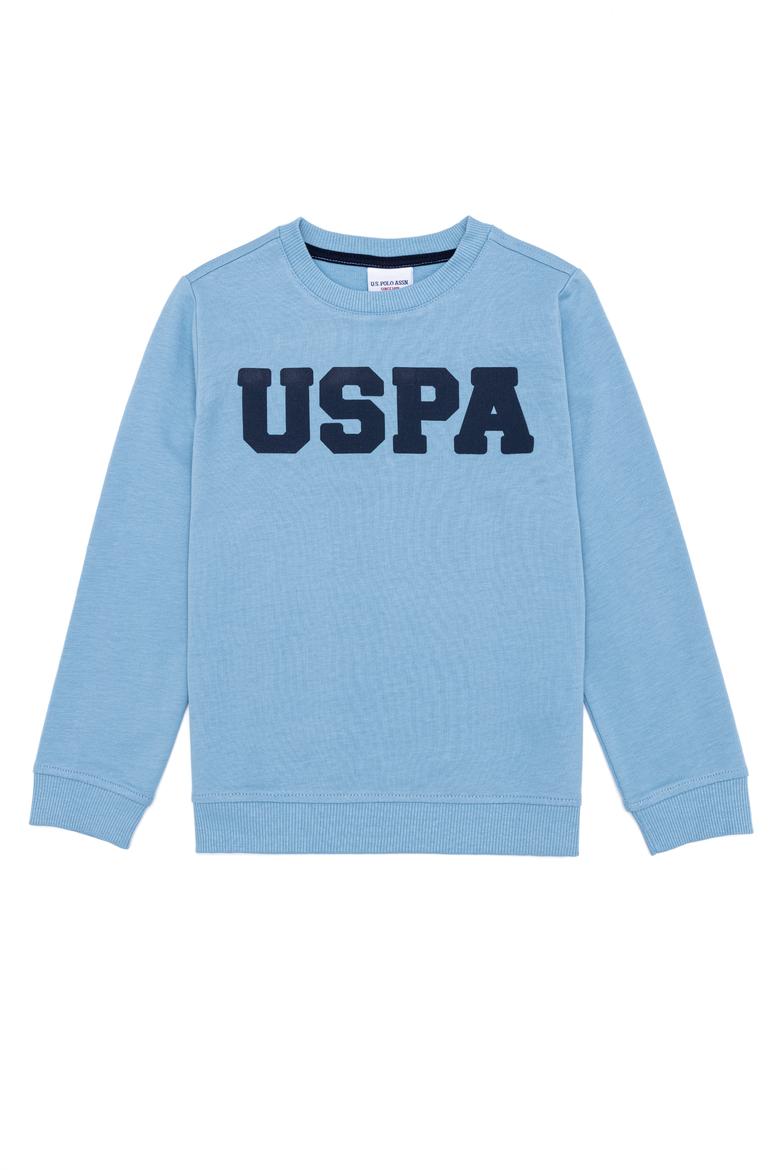 Çocuk Mavi Sweatshirt Basic