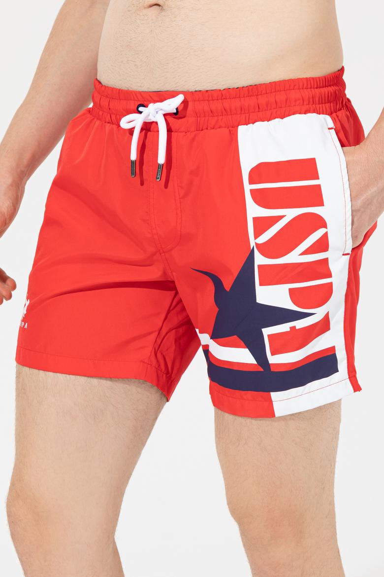 Erkek Kırmızı Deniz Şortu - 50246145004