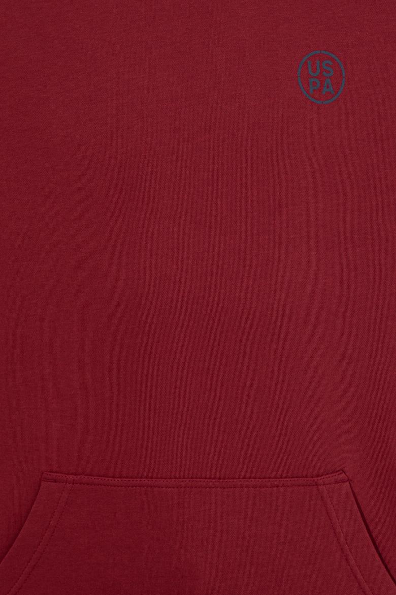 Erkek Vişne Kapüşonlu Sweatshirt - 50257190001