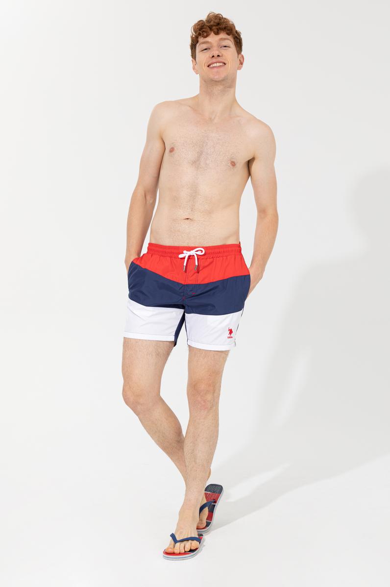 Erkek Lacivert Deniz Şortu