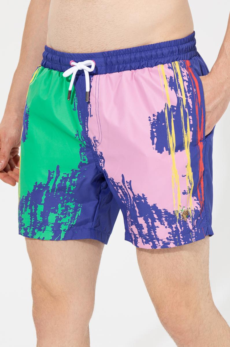 Erkek Pembe Deniz Şortu