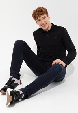 Erkek Siyah Basic Sweatshirt - 50257229031