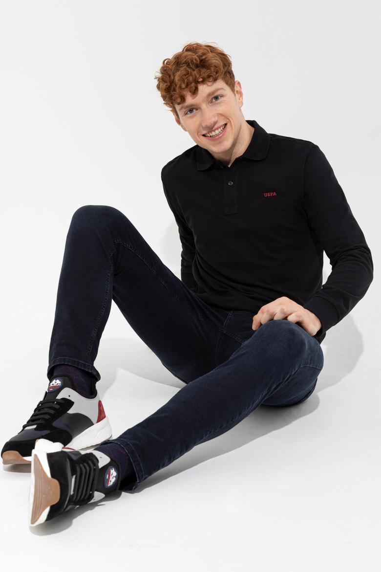 Erkek Siyah Basic Sweatshirt - 50257229031