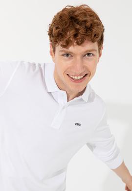 Erkek Beyaz Basic Sweatshirt - 50257229001