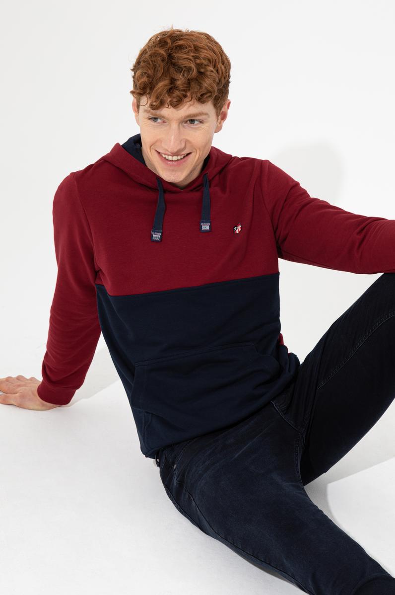 Erkek Vişne Sweatshirt