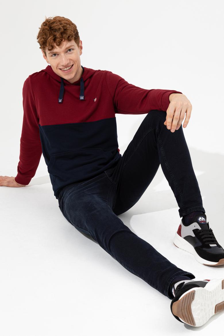 Erkek Vişne Sweatshirt - 50257169029