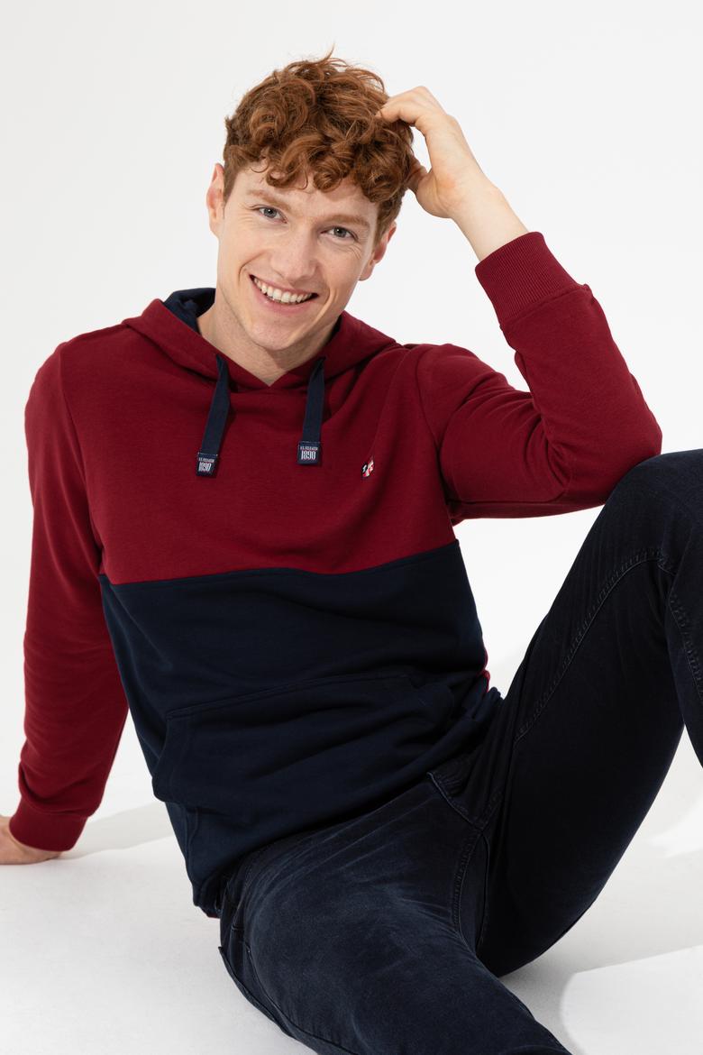 Erkek Vişne Sweatshirt - 50257169029