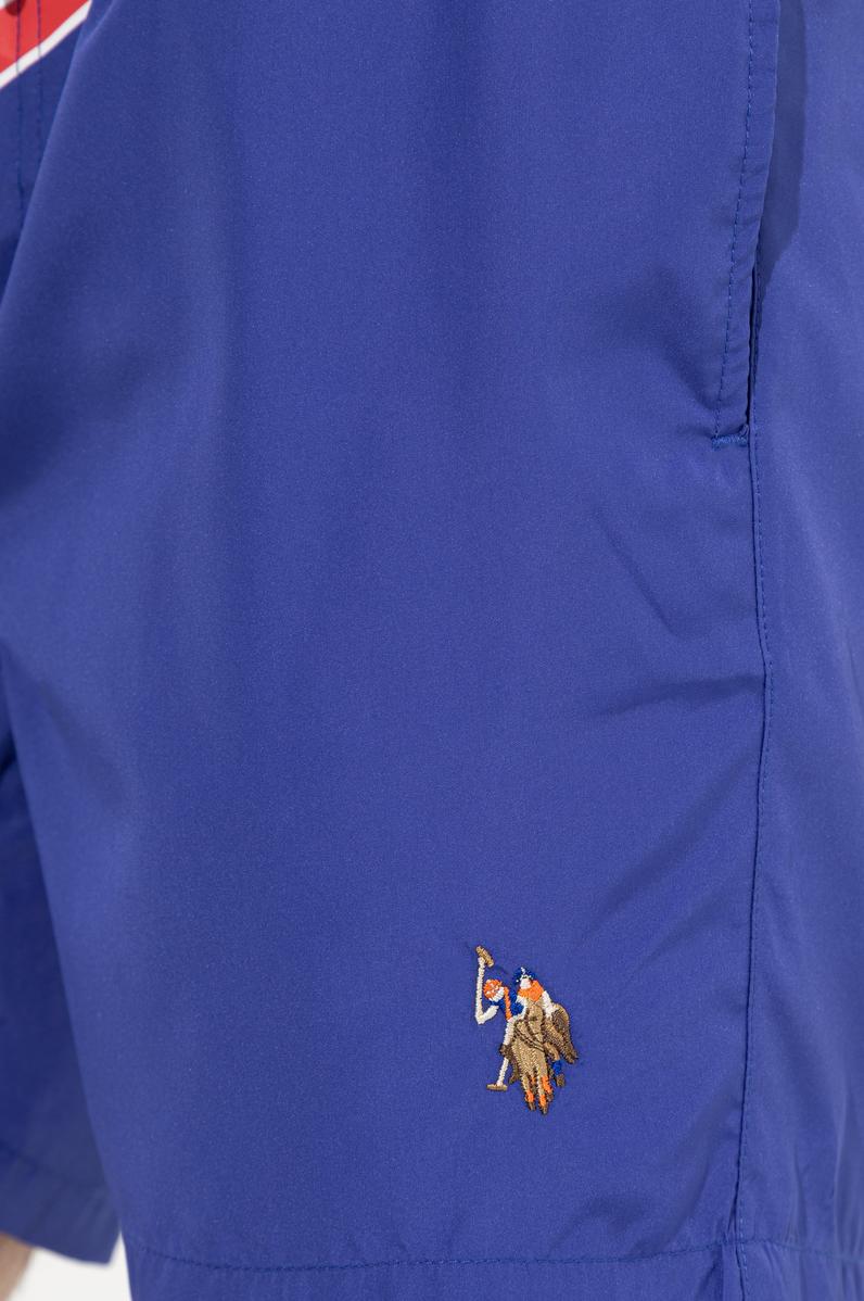 Erkek Mavi Deniz Şortu