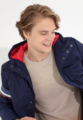 Erkek Lacivert Mont - 50253719004