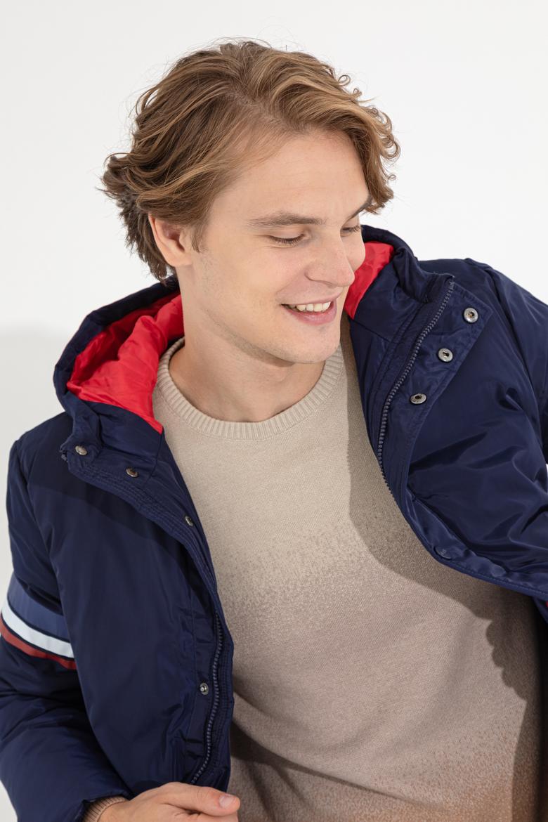 Erkek Lacivert Mont - 50253719004