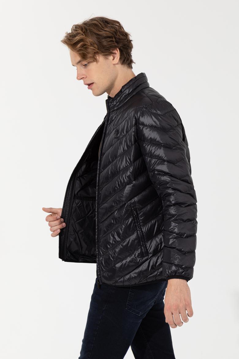 Erkek Siyah Mont - 50254389016