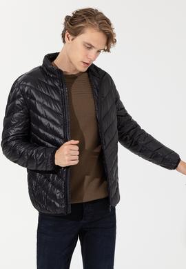 Erkek Siyah Mont - 50254389016