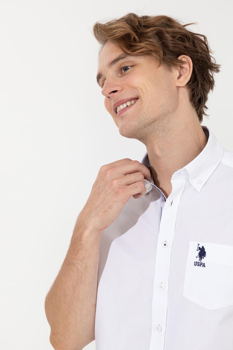 Erkek Beyaz Uzun Kollu Gömlek