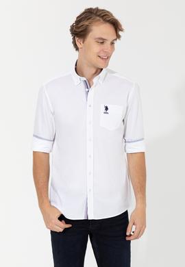 Erkek Beyaz Uzun Kollu Gömlek - 50257151006