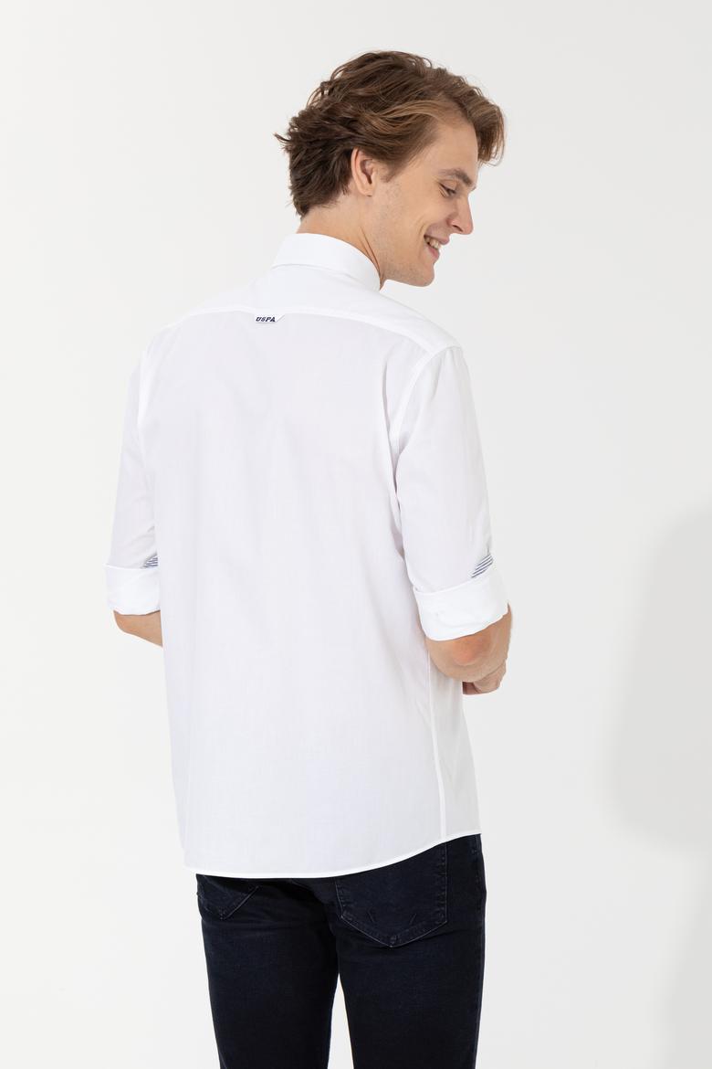 Erkek Beyaz Uzun Kollu Gömlek - 50257151006