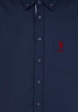 Erkek Lacivert Uzun Kollu Gömlek - 50257151016